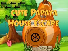 Lojë Cute Papaya House Escape
