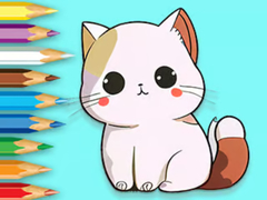 Lojë Coloring Book: Cute Kitten