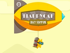 Lojë FlappyCat Crazy Steampunk
