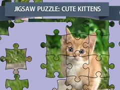 Lojë Jigsaw Puzzle Cute Kittens