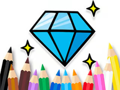 Lojë Coloring Book: Shining-Diamond
