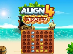 Lojë Align 4 Pirates