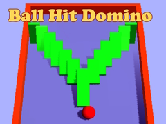 Lojë Ball Hit Domino