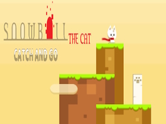 Lojë Snowball The Cat Catch and Go