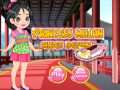 Lojë Princess Mulan Shoes Design