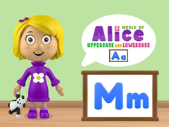 Lojë World of Alice Uppercase and Lowercase