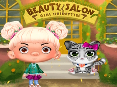 Lojë Beauty Salon Girl Hairstyles