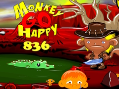 Lojë Monkey Go Happy Stage 836