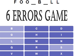 Lojë 6 Errors Game