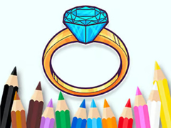 Lojë Coloring Book: Gemstone Ring