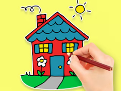 Lojë Coloring Book: Dream House
