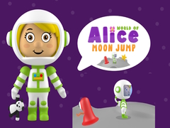 Lojë World of Alice Moon Jump