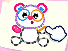 Lojë Toddler Drawing: Little Bear