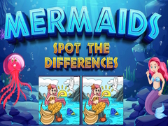 Lojë Mermaids: Spot The Differences
