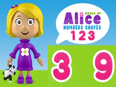 Lojë World of Alice Numbers Shapes