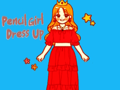 Lojë Pencil Girl Dress Up