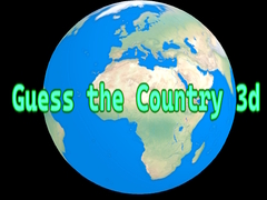 Lojë Guess the Country 3d