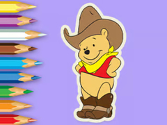 Lojë Coloring Book: Cowboy Winnie