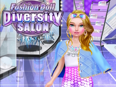 Lojë Fashion Doll Diversity Salon