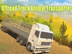 Lojë Offroad Truck Animal Transporter