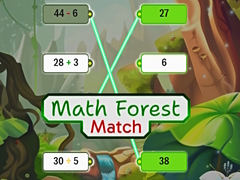 Lojë Math Forest Match