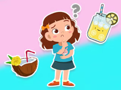 Lojë Kids Quiz: What would you like to drink?
