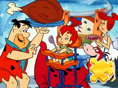 Lojë Jigsaw Puzzle: The Flintstones