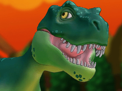 Lojë Dino Run: Lava