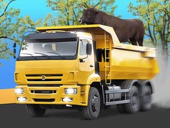 Lojë Animal Transporter Truck