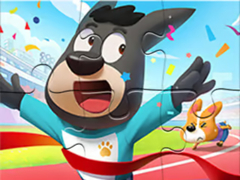 Lojë Jigsaw Puzzle: Fun Sports Day