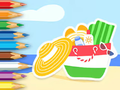 Lojë Coloring Book: Summer Beach Gear