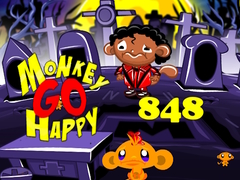 Lojë Monkey Go Happy Stage 848