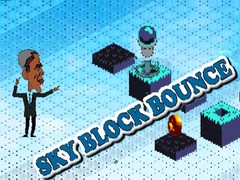 Lojë Sky Block Bounce