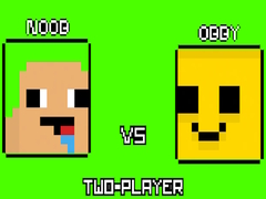 Lojë Noob vs Obby Two-Player
