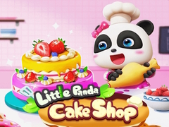 Lojë Little Panda Cake Shop