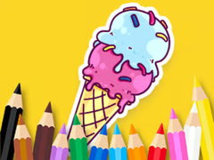 Lojë Coloring Book: Cool Ice Cream