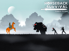 Lojë Horseback Survival Zombies Escape