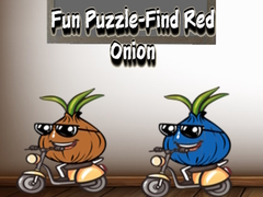 Lojë Fun Puzzle Find Red Onion