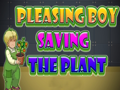 Lojë Pleasing Boy Saving the Plant