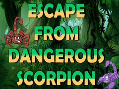 Lojë Escape From Dangerous Scorpion