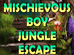 Lojë Mischievous Boy Jungle Escape