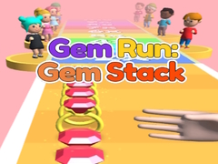 Lojë Gem Run: Gem Stack 
