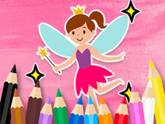Lojë Coloring Book: Little Pretty Fairy