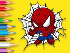 Lojë Coloring Book: Baby Spiderman