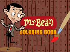 Lojë Mr Bean Coloring Book