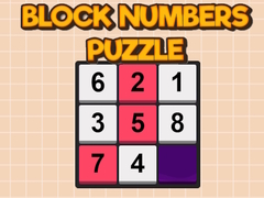 Lojë Block Numbers Puzzle