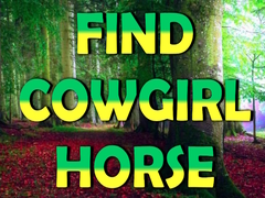 Lojë Find Cowgirl Horse