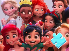 Lojë Jigsaw Puzzle: Disney Princess Family Photo