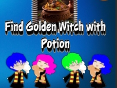 Lojë Find Golden Witch with Potion
