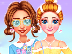 Lojë BFF Lovely Kawaii Outfits